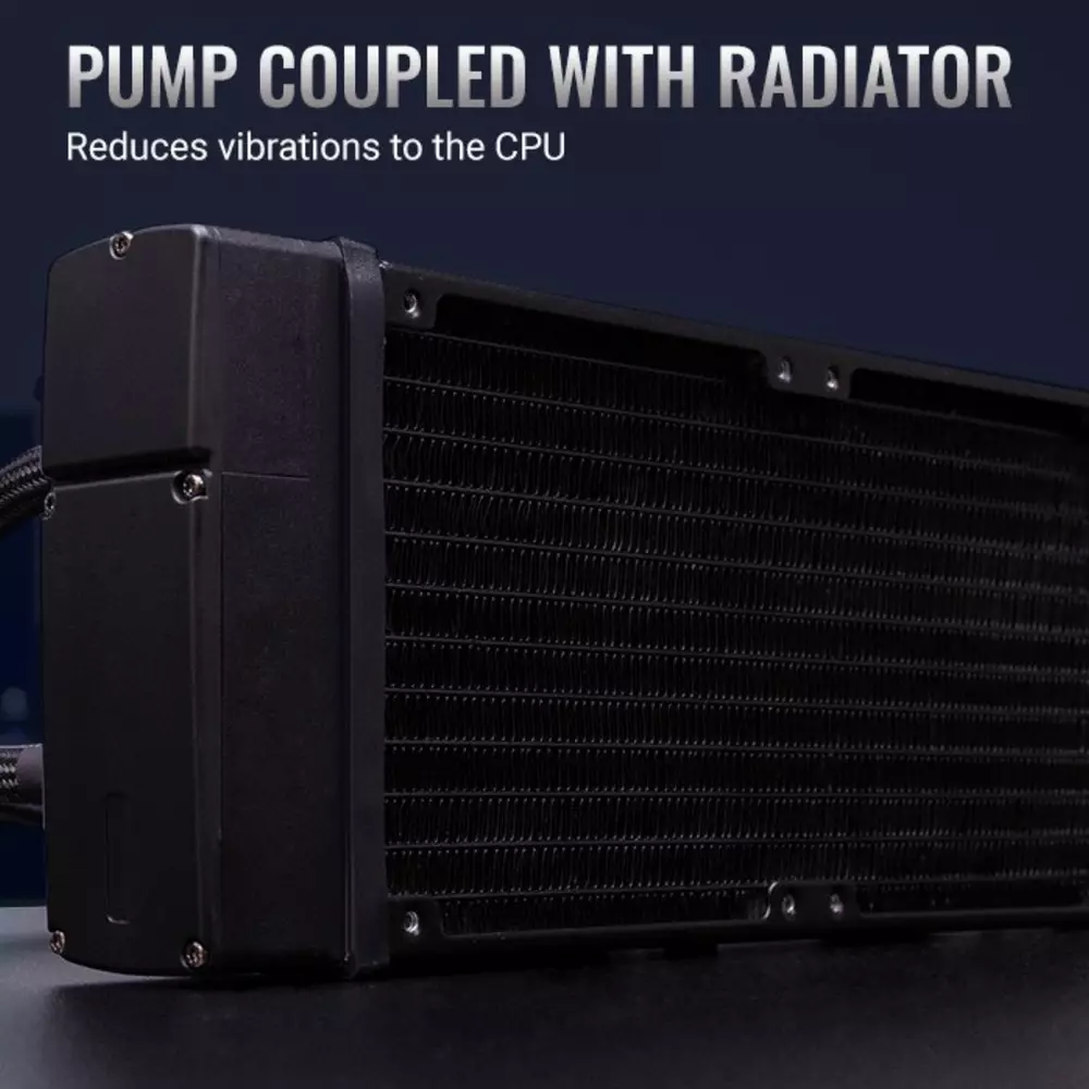 Водно охлаждане за процесор AeroCool Pulse L240F ARGB - ACLA-PS24117.71