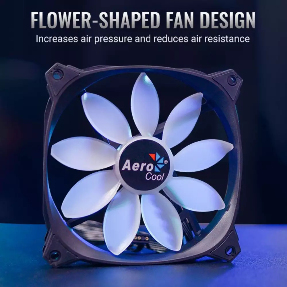 Водно охлаждане за процесор AeroCool Pulse L120F ARGB - ACLA-PS12117.71
