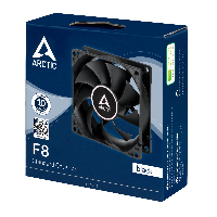 Вентилатор Arctic F8 Fan Black - 80mm/2000rpm - ACFAN00205A