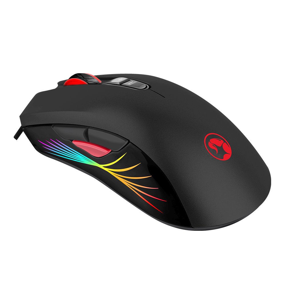 Геймърска мишка Marvo M519 RGB - 12000dpi, 8 programmable buttons, 1000Hz