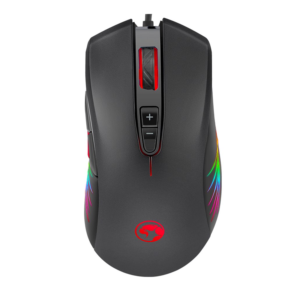Геймърска мишка Marvo M519 RGB - 12000dpi, 8 programmable buttons, 1000Hz