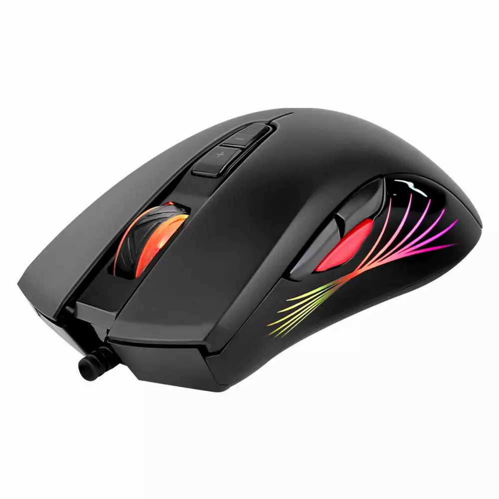Геймърска мишка Marvo M519 RGB - 12000dpi, 8 programmable buttons, 1000Hz