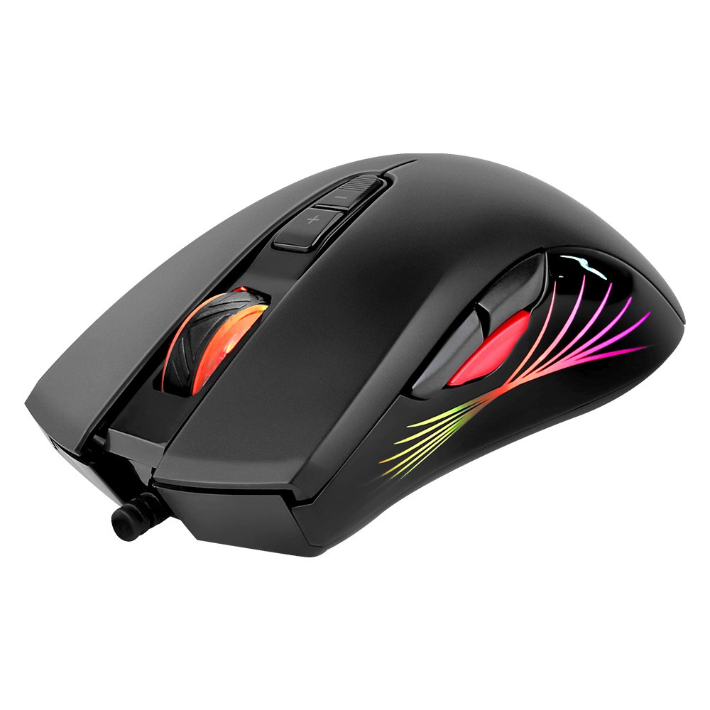 Геймърска мишка Marvo M519 RGB - 12000dpi, 8 programmable buttons, 1000Hz