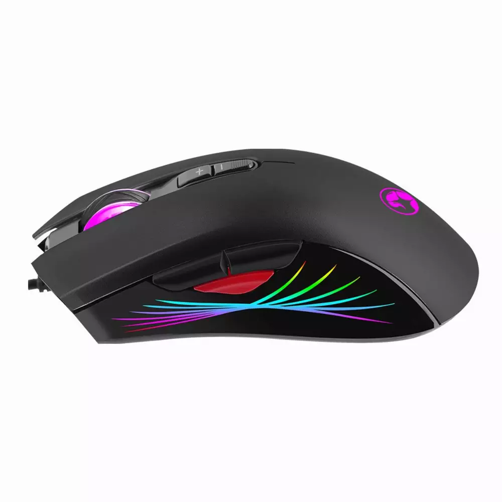 Геймърска мишка Marvo M519 RGB - 12000dpi, 8 programmable buttons, 1000Hz