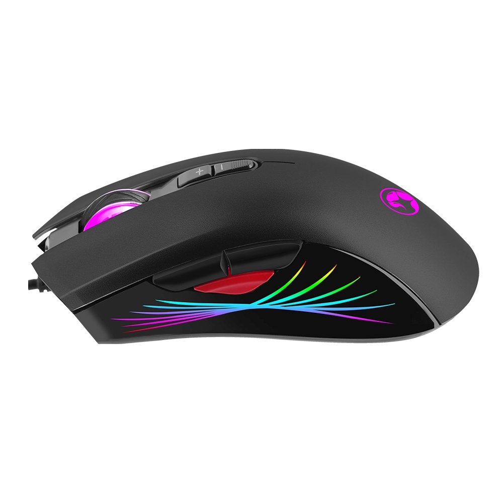 Геймърска мишка Marvo M519 RGB - 12000dpi, 8 programmable buttons, 1000Hz