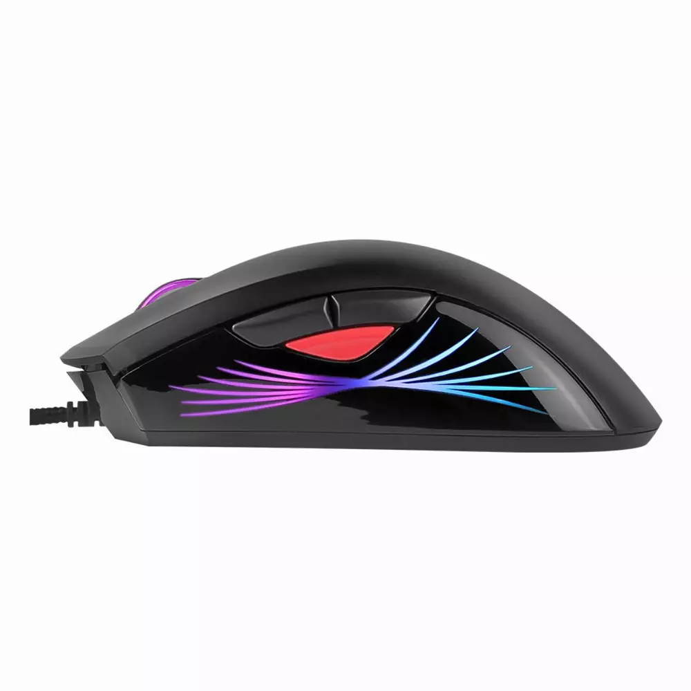Геймърска мишка Marvo M519 RGB - 12000dpi, 8 programmable buttons, 1000Hz