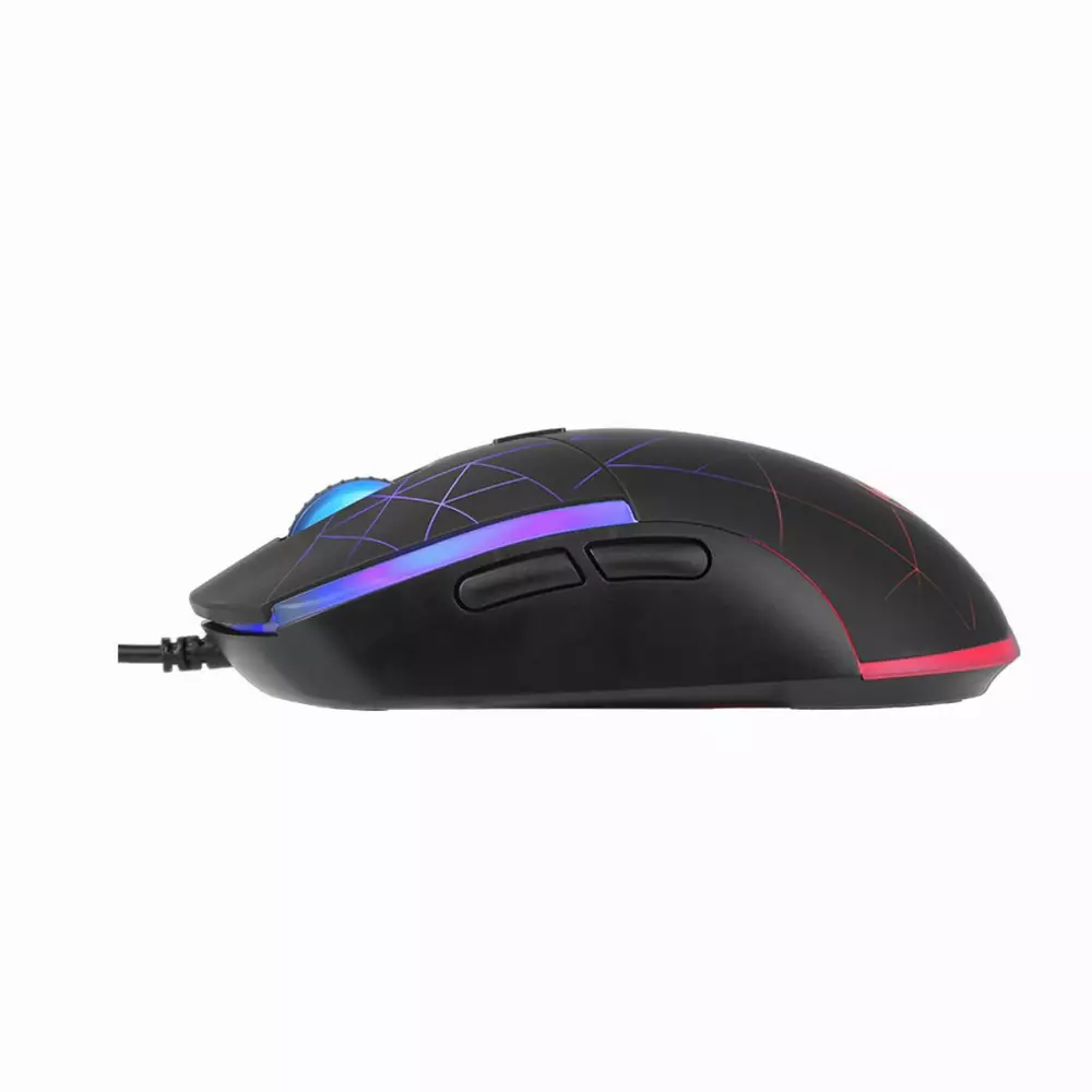Геймърска мишка Marvo M115 - 4000dpi,  Programmable, Rainbow backlight