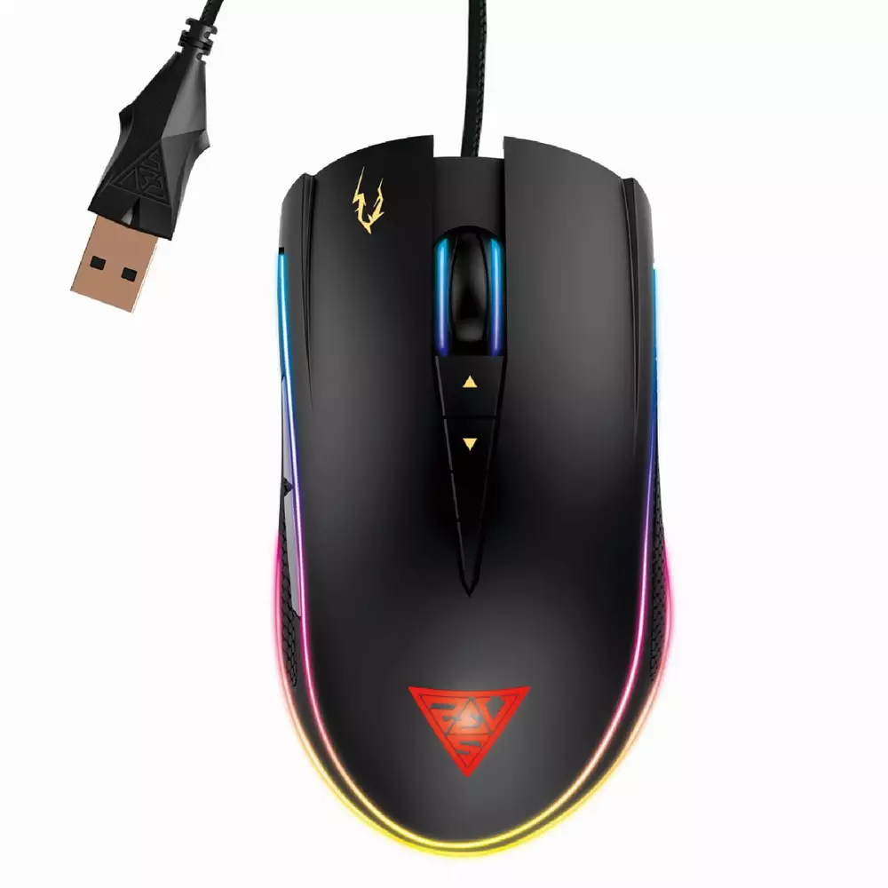 Геймърска мишка Gamdias  - ZEUS P2 - 16000dpi, RGB