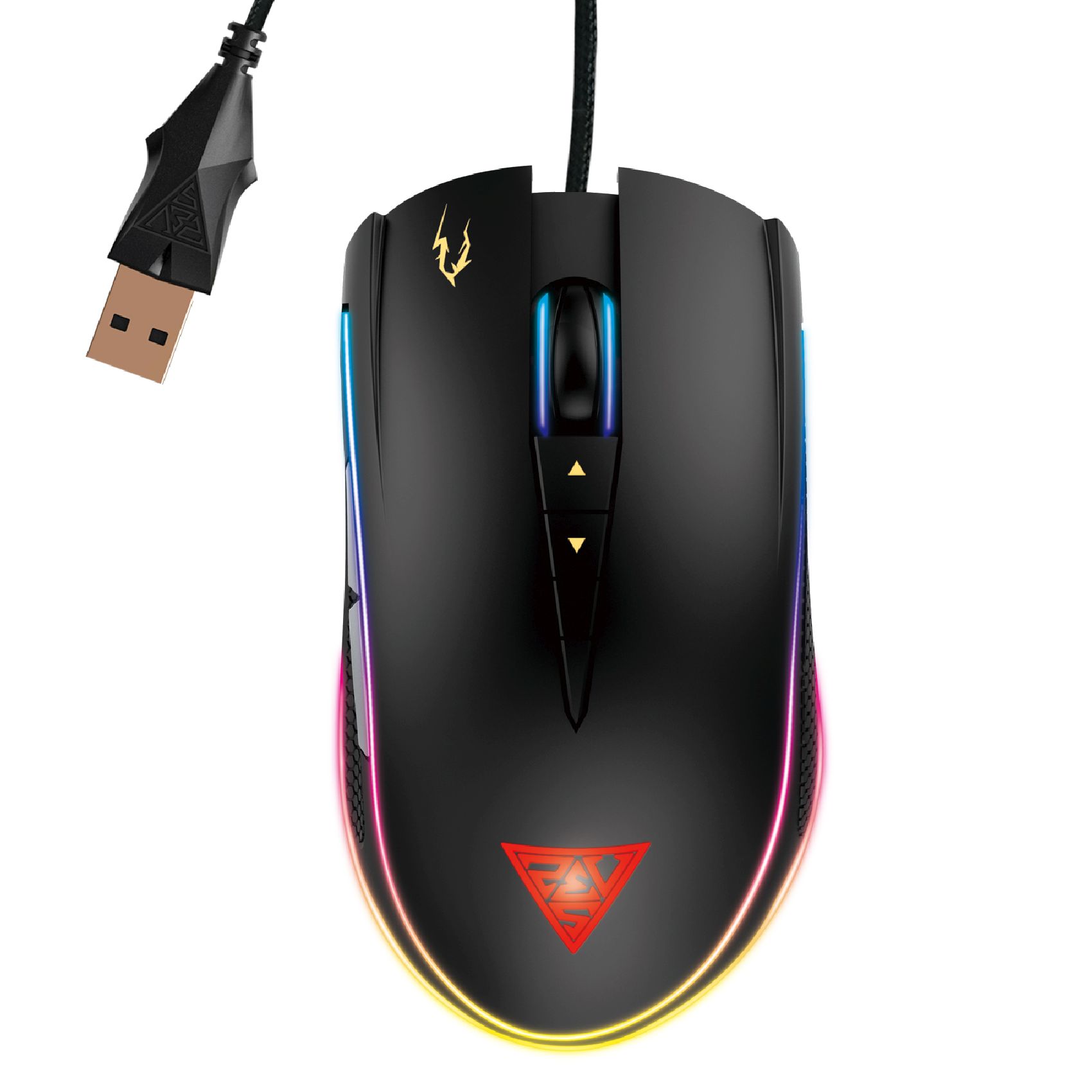 Геймърска мишка Gamdias  - ZEUS P2 - 16000dpi, RGB