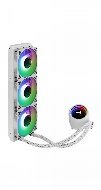 Водно охлаждане за процесор AeroCool Mirage L360 White Water Cooler ARGB - ACLA-MR36127.71
