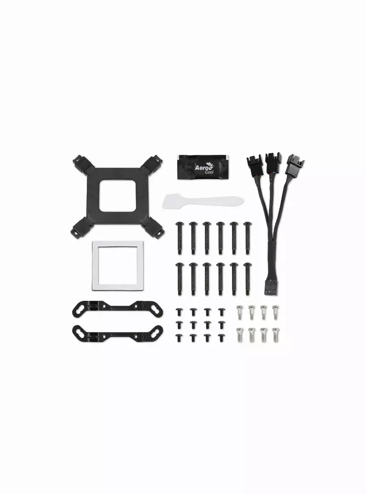 Водно охлаждане за процесор AeroCool Mirage L360 White Water Cooler ARGB - ACLA-MR36127.71