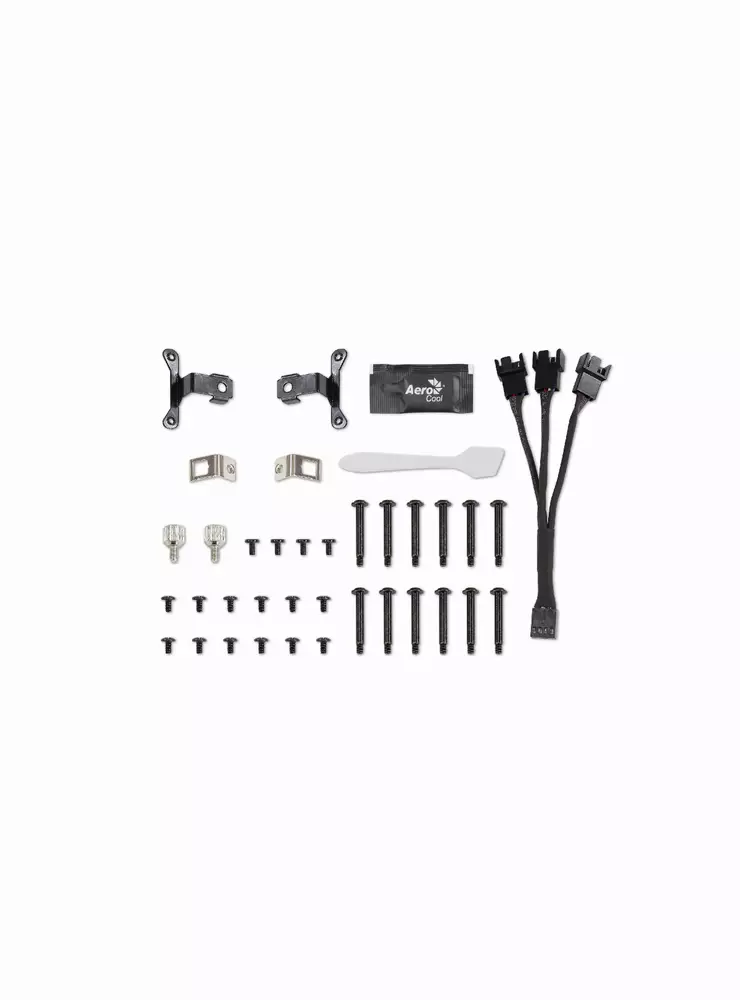 Водно охлаждане за процесор AeroCool Mirage L360 White Water Cooler ARGB - ACLA-MR36127.71