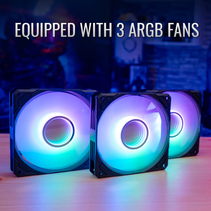 Водно охлаждане за процесор AeroCool Mirage L360 ARGB Water Cooling - ACLA-MR36117.71