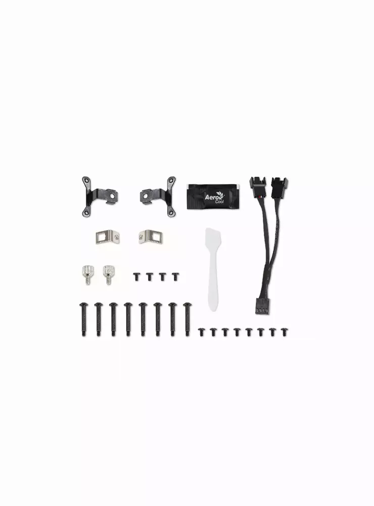 Водно охлаждане за процесор AeroCool Mirage L240 White Water Cooling ARGB - ACLA-MR24127.71