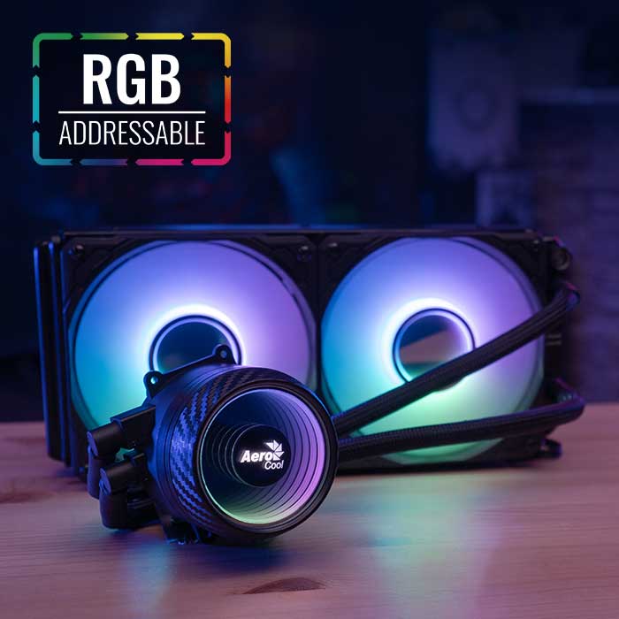 Водно охлаждане за процесор AeroCool Mirage L240 Water Cooling ARGB - ACLA-MR24117.71