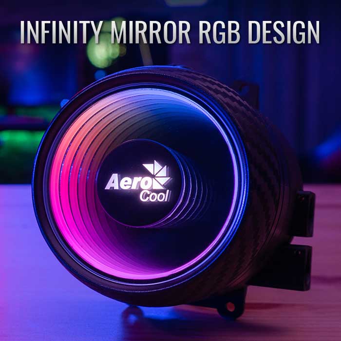 Водно охлаждане за процесор AeroCool Mirage L240 Water Cooling ARGB - ACLA-MR24117.71