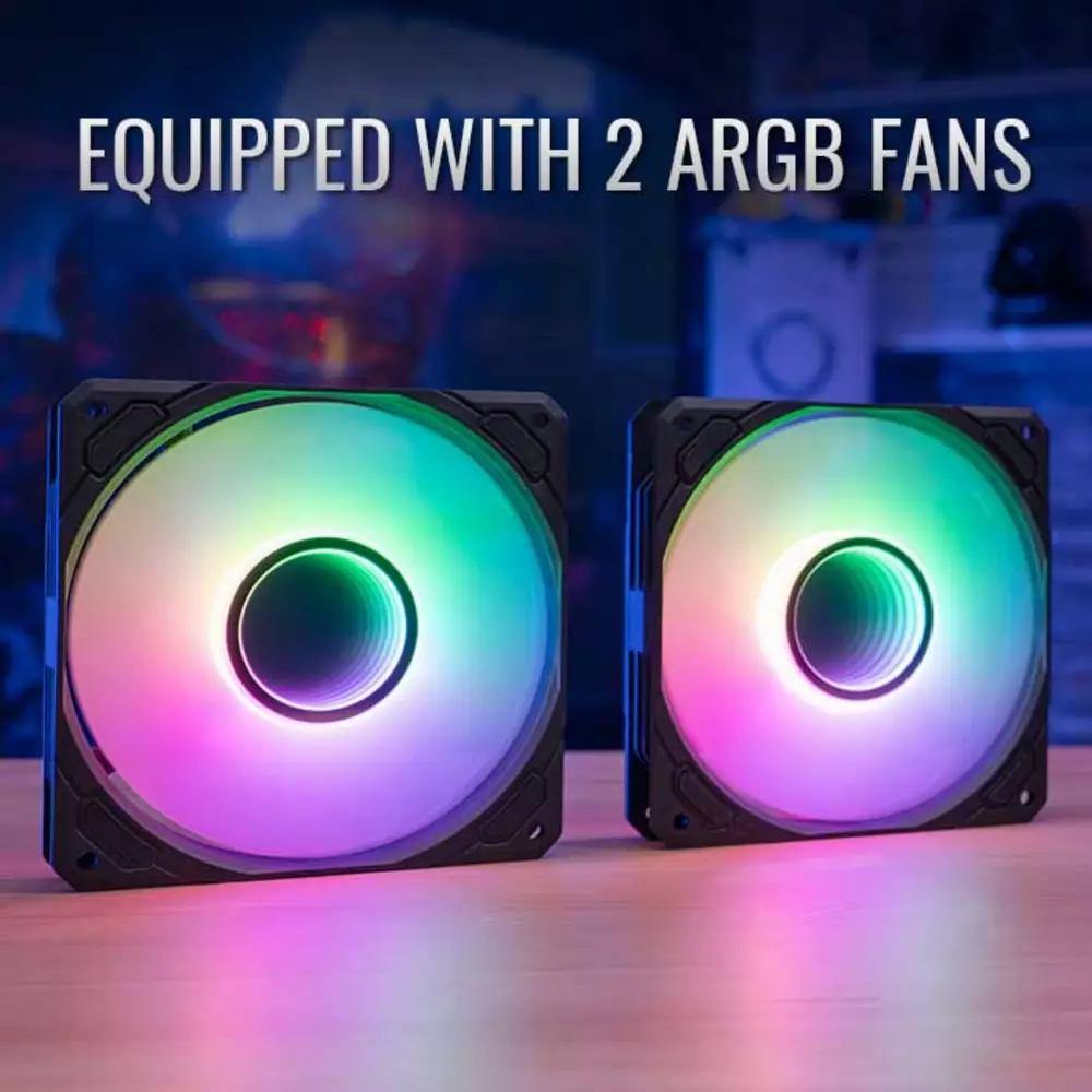 Водно охлаждане за процесор AeroCool Mirage L240 Water Cooling ARGB - ACLA-MR24117.71