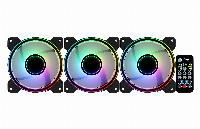 Вентилатори AeroCool Mirage 12 Pro Fan Pack 3-in-1 3x120mm ARGB with Hub, Remote - ACF3-MR10227.11