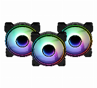 Вентилатори AeroCool Mirage 12 Pro Fan Pack 3-in-1 3x120mm ARGB with Hub, Remote - ACF3-MR10227.11