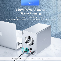 Orico докинг станция Storage - HDD Dock - 4 BAY with RAID, Aluminium - 9548RU3