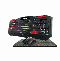 Геймърски комплект Gamdias 3-in-1 Keyboard, Mouse, Pad - ARES M2