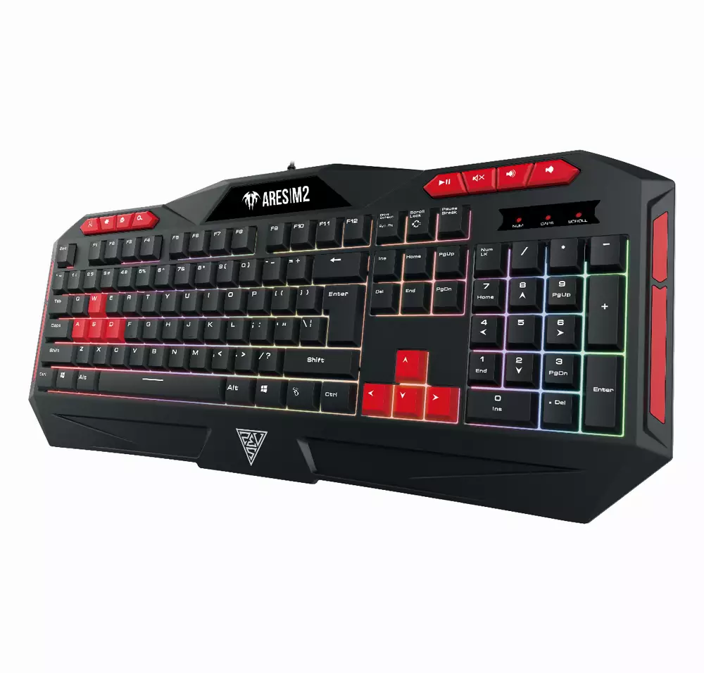 Геймърски комплект Gamdias 3-in-1 Keyboard, Mouse, Pad - ARES M2