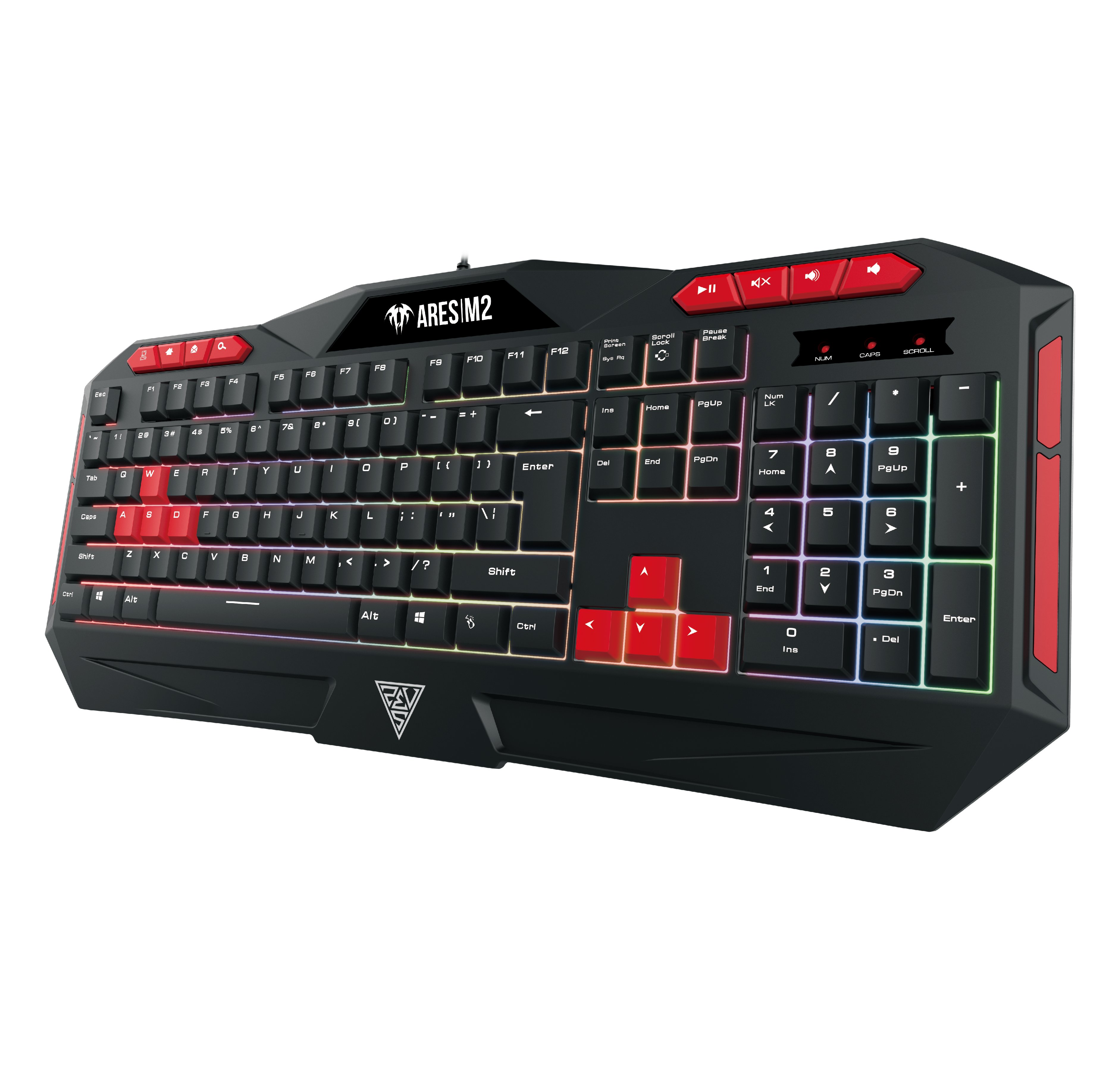 Геймърски комплект Gamdias 3-in-1 Keyboard, Mouse, Pad - ARES M2