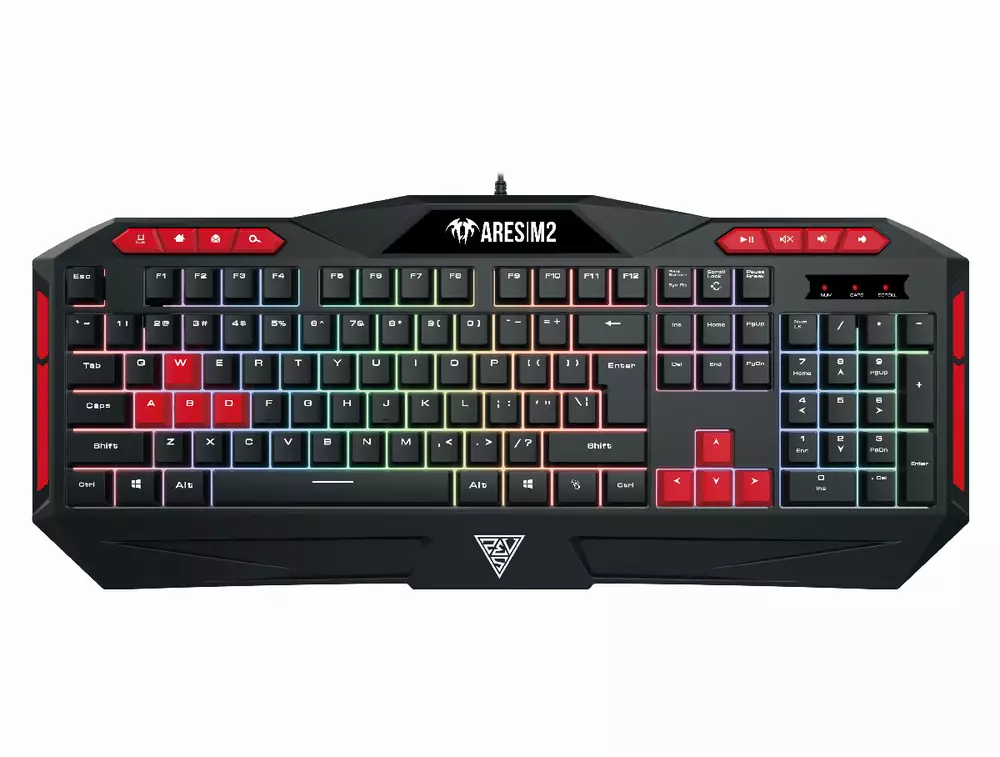 Геймърски комплект Gamdias 3-in-1 Keyboard, Mouse, Pad - ARES M2