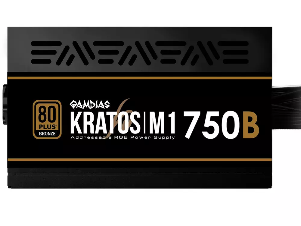 Захранване Gamdias KRATOS M1-750B ARGB (750W) 80 Plus Bronze PSU 
