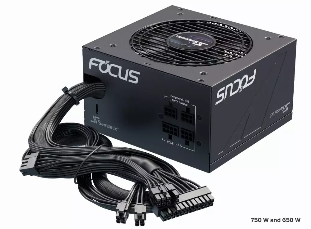 Захранване Seasonic FOCUS GM-650 SSR-650FM (650W) 80+ Gold PSU