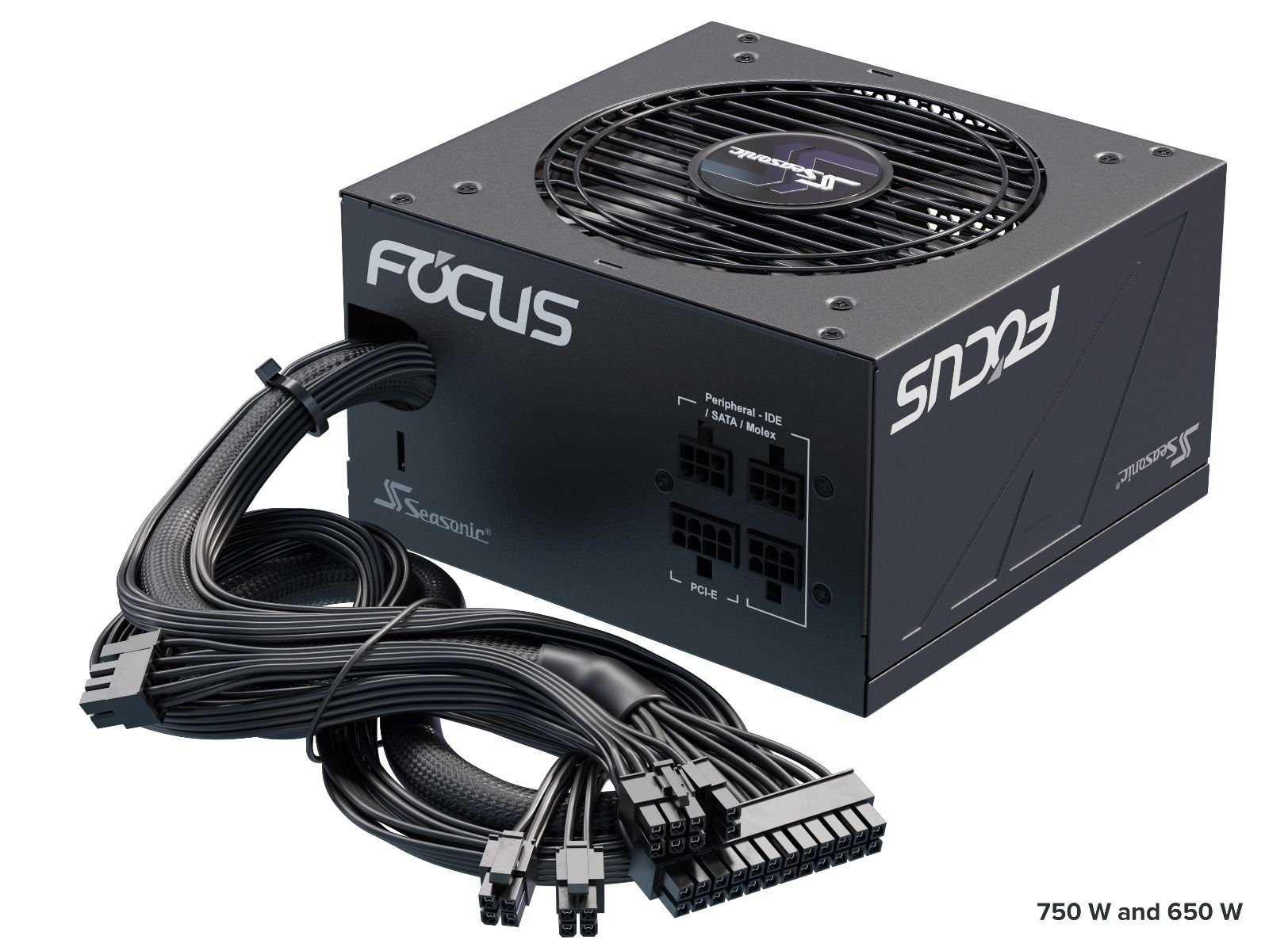 Захранване Seasonic FOCUS GM-650 SSR-650FM (650W) 80+ Gold PSU