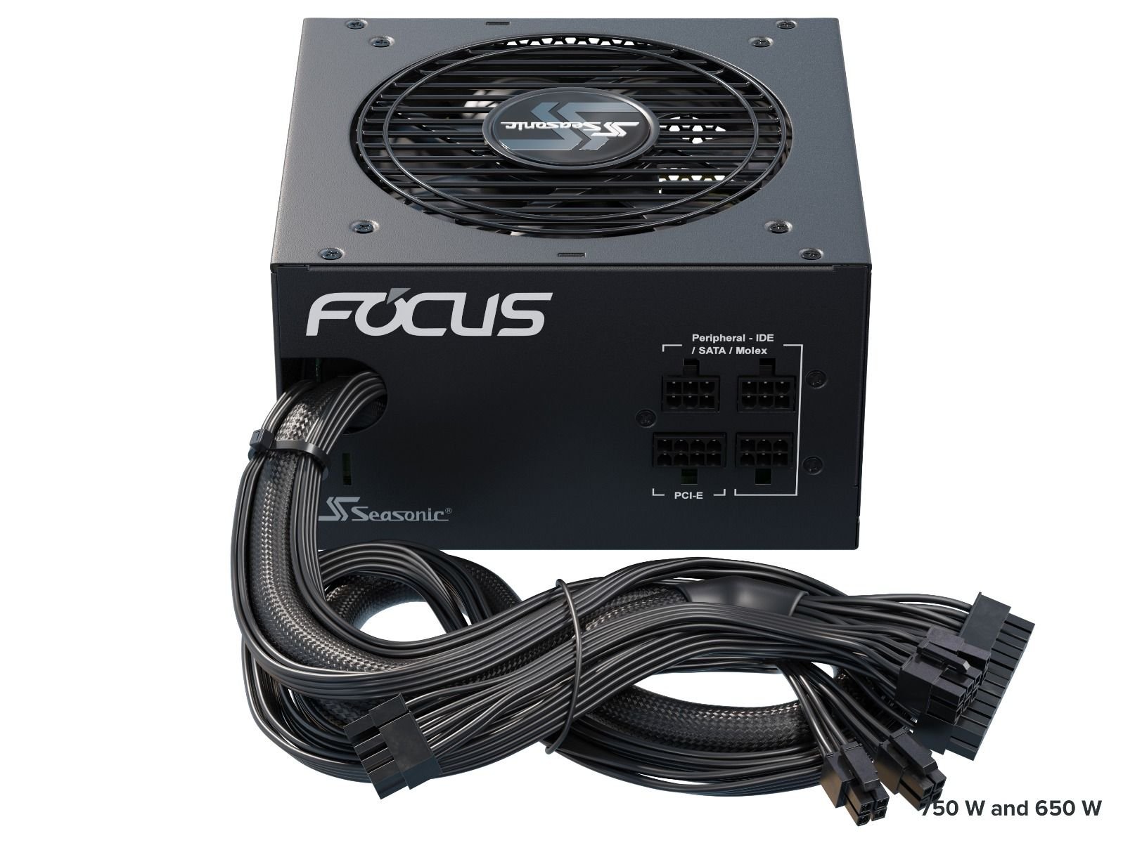 Захранване Seasonic FOCUS GM-650 SSR-650FM (650W) 80+ Gold PSU