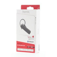 Блутут слушалка HAMA MyVoice 1500, In-Ear, Multipoint, Контрол на звука, Черен