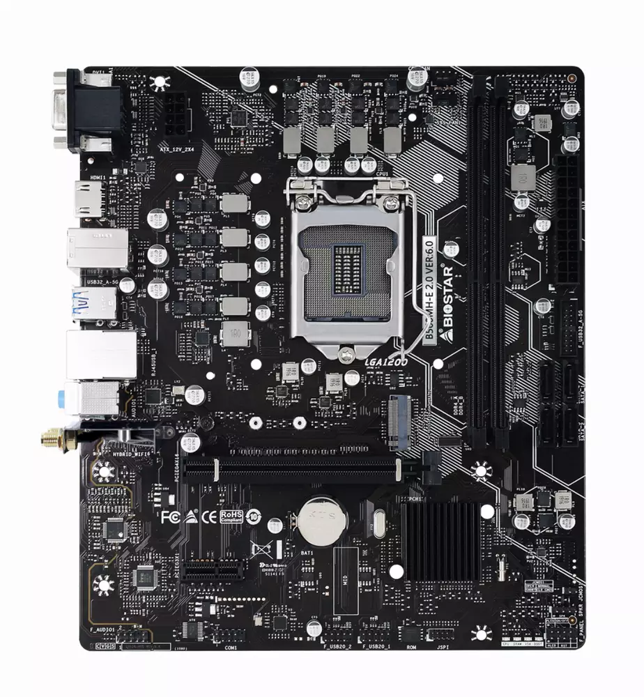 Дънна платка BIOSTAR B560MH-E 2.0 AX WI-FI 6
