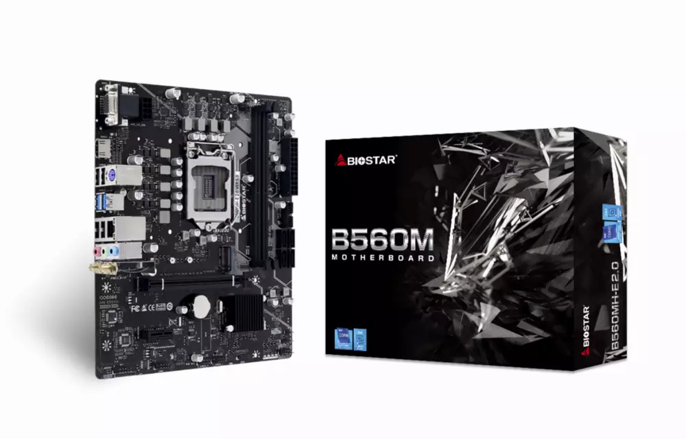 Дънна платка BIOSTAR B560MH-E 2.0 AX WI-FI 6