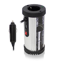 Инвертор Ewent EW3990 DC/AC 12V - 230V 150W USB 2.1 A Сребрист