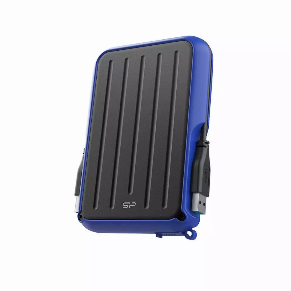 Външен диск Silicon Power Armor A66 2.5" 4TB USB 3.2 Gen 1 Удароустойчив - SP040TBPHD66LS3B