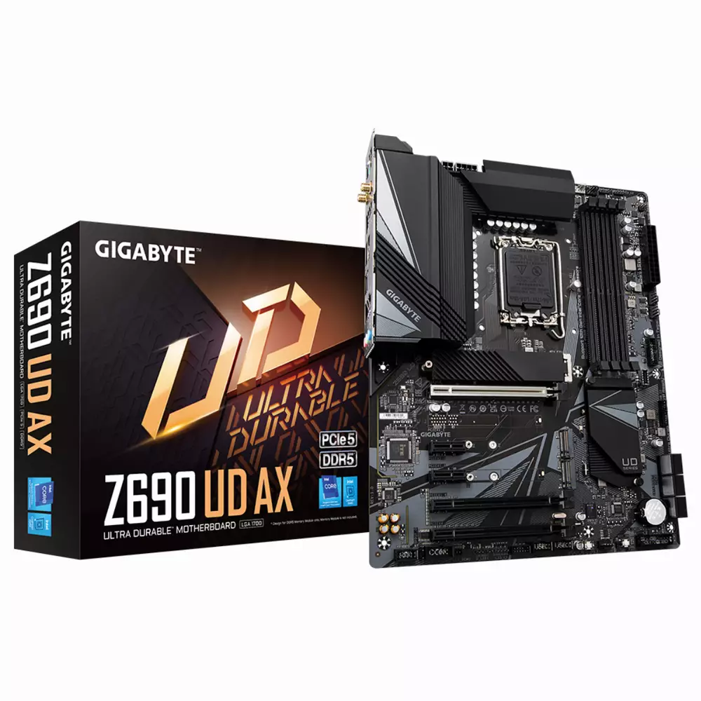 Дънна платка Gigabyte Z690 UD AX WI-FI 6 LGA 1700