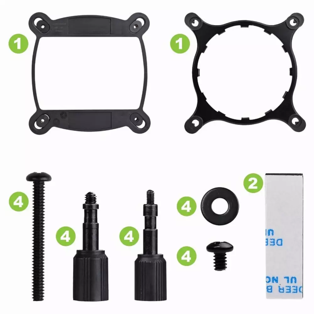 Водно охлаждане EVGA CLC 120mm All-In-One CPU Liquid Cooler - 400-HY-CL11-V1