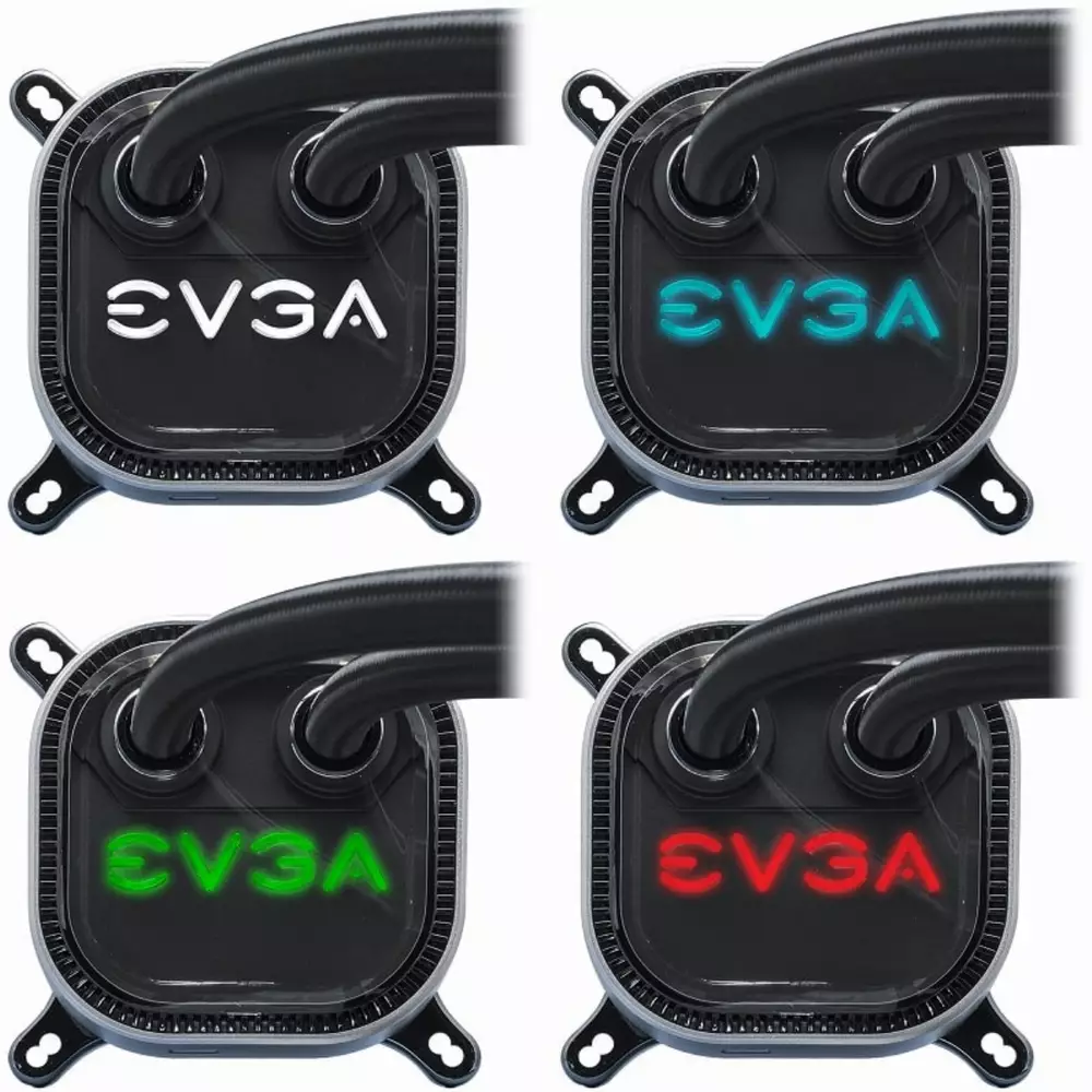 Водно охлаждане EVGA CLC 360mm All-In-One RGB LED CPU Liquid Cooler - 400-HY-CL36-V1
