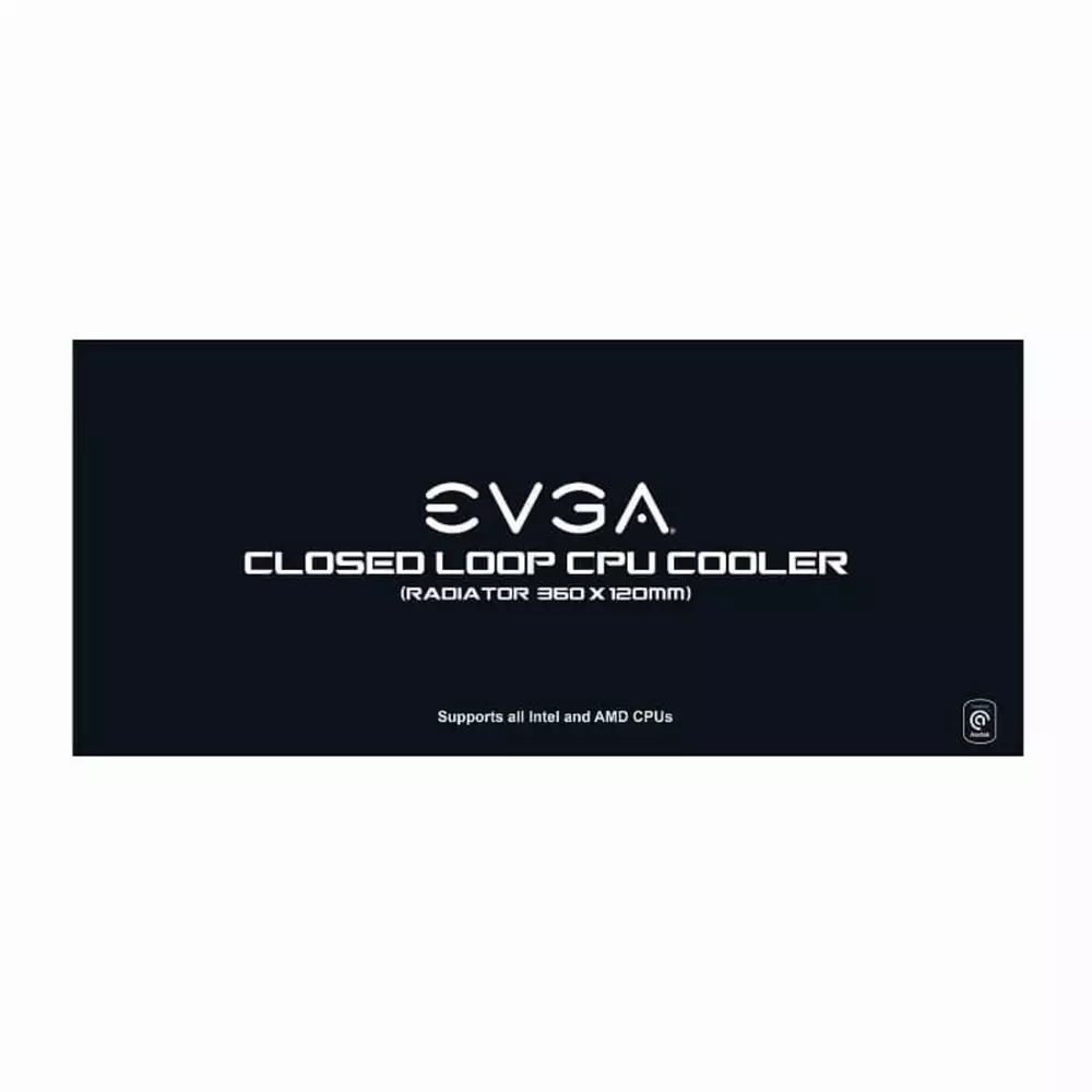Водно охлаждане EVGA CLC 360mm All-In-One RGB LED CPU Liquid Cooler - 400-HY-CL36-V1