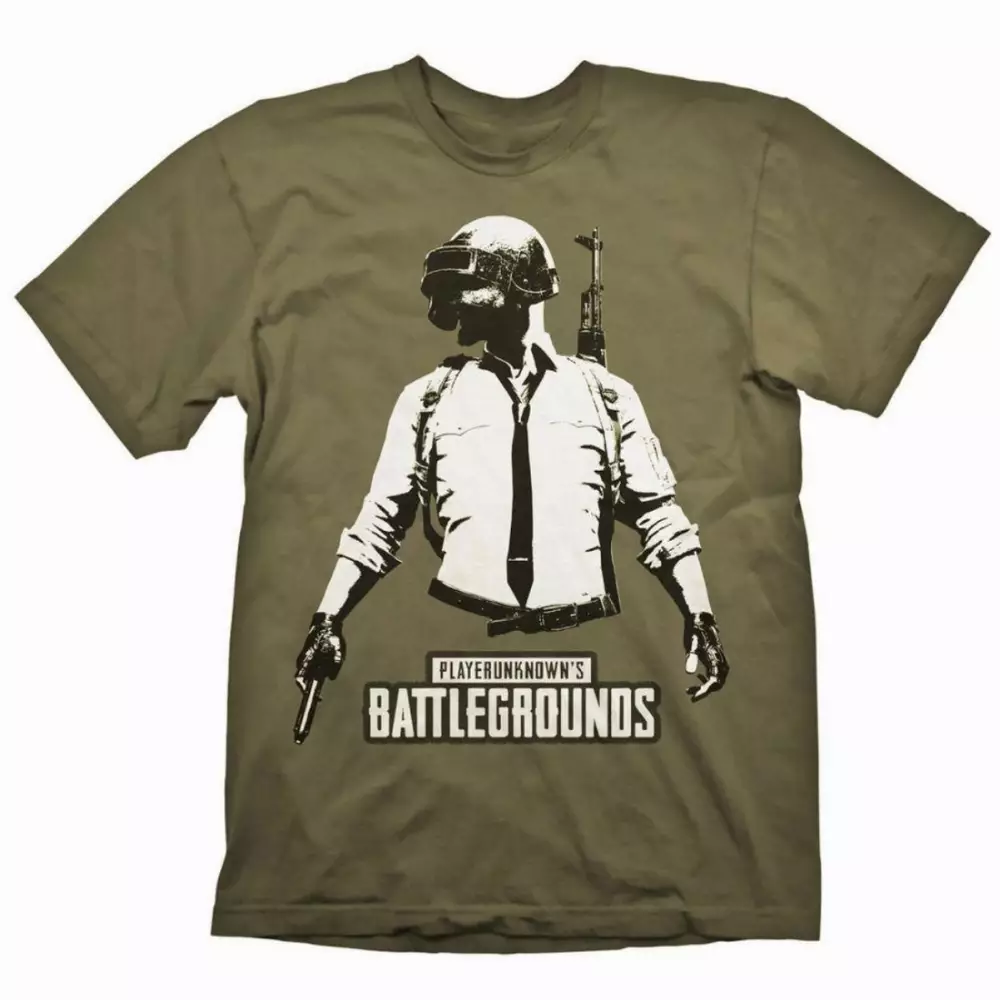 Тениска PUBG T-Shirt Stencil Guy, Size S