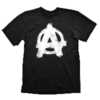 Тениска Rage 2 T-Shirt Anarchy Black, Size S