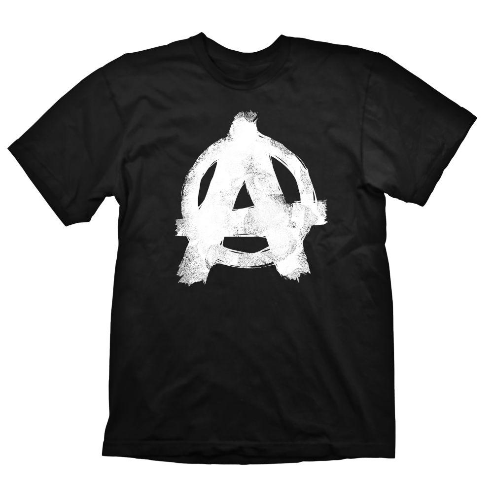Тениска Rage 2 T-Shirt Anarchy Black, Size XL