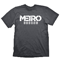 Тениска Metro Exodus T-Shirt Logo Grey, Size S
