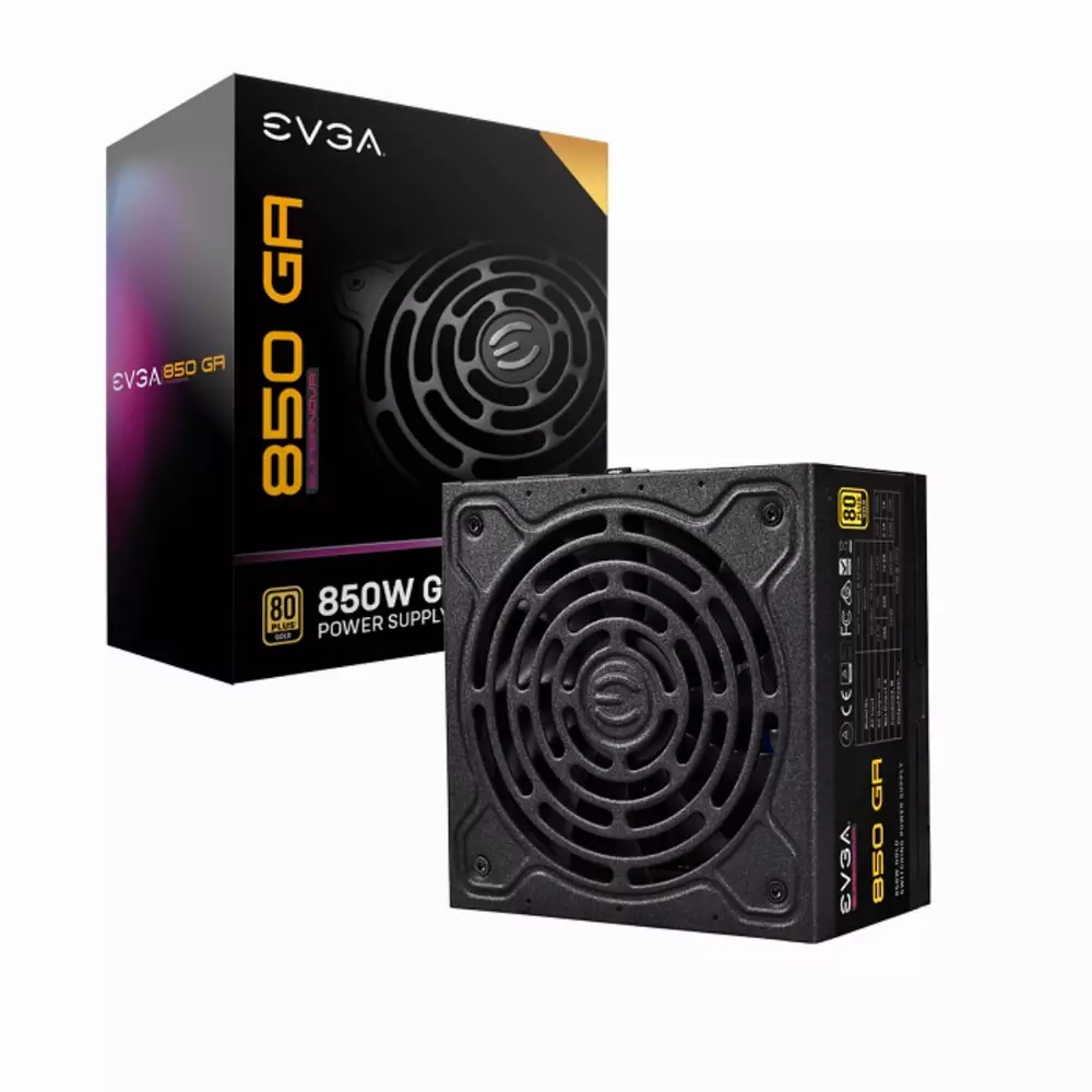 Захранване EVGA SuperNOVA 850 GA (850W) 80+ Gold - 220-GA-0850-X2