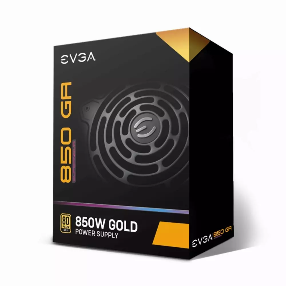 Захранване EVGA SuperNOVA 850 GA (850W) 80+ Gold - 220-GA-0850-X2