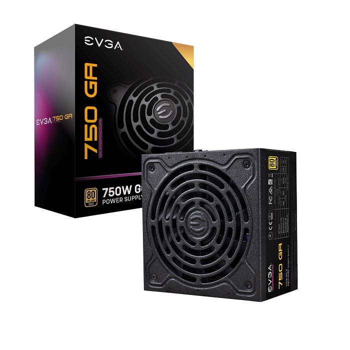 Захранване EVGA SuperNOVA 750 GA (750W) 80+ Gold - 220-GA-0750-X2