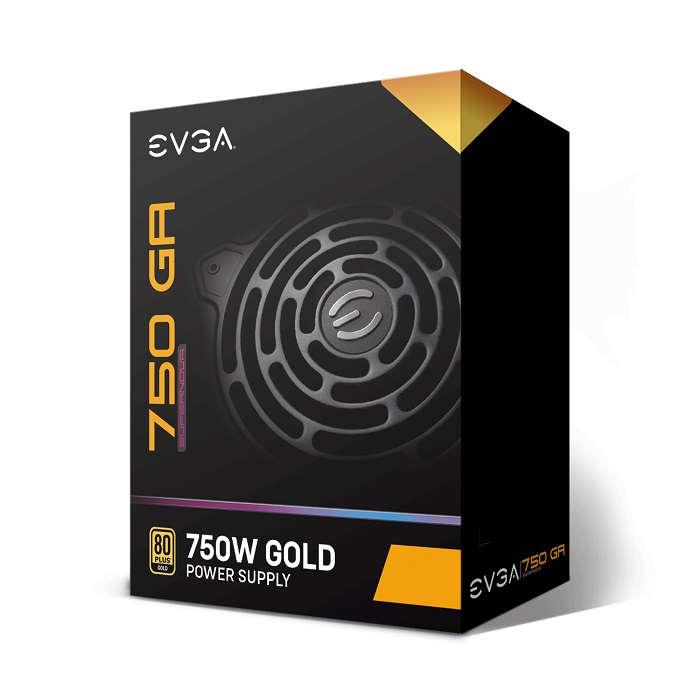 Захранване EVGA SuperNOVA 750 GA (750W) 80+ Gold - 220-GA-0750-X2