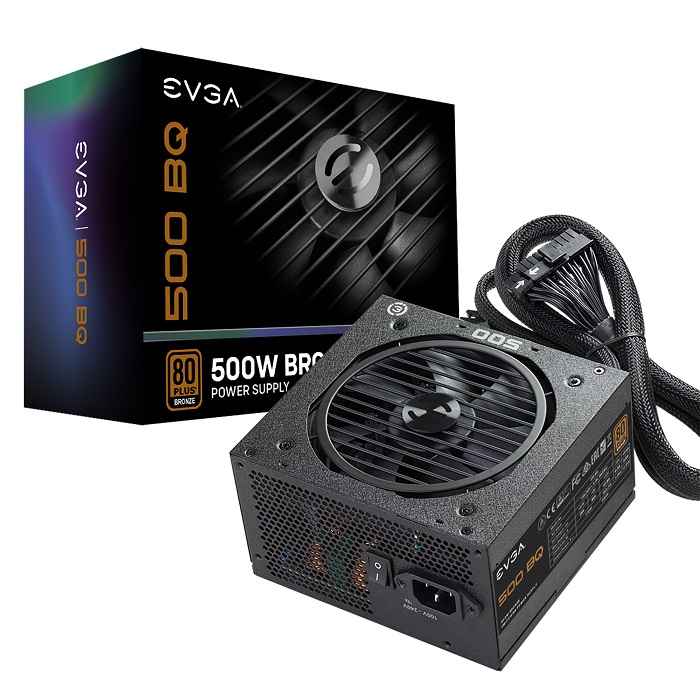 Захранване EVGA 500 BQ (500W) 80+ Bronze - 110-BQ-0500-K2